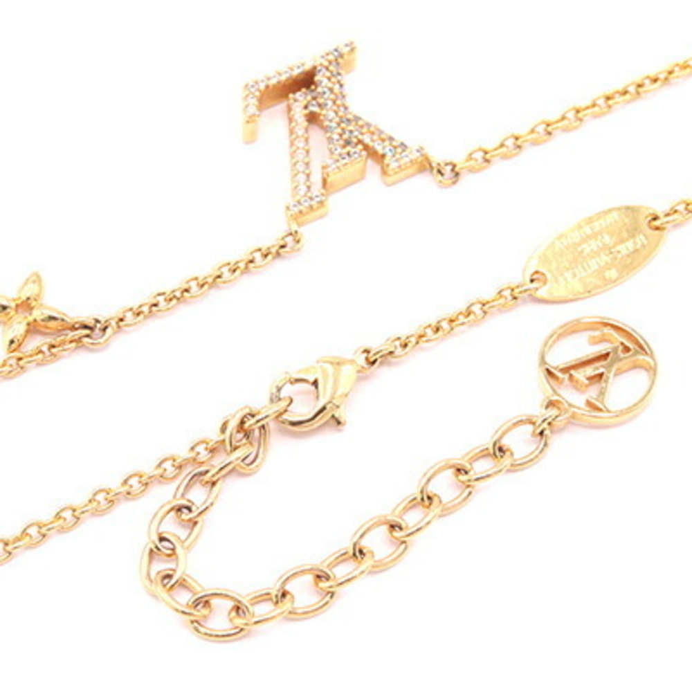 LOUIS VUITTON Gold Necklace - Picture 3 of 7